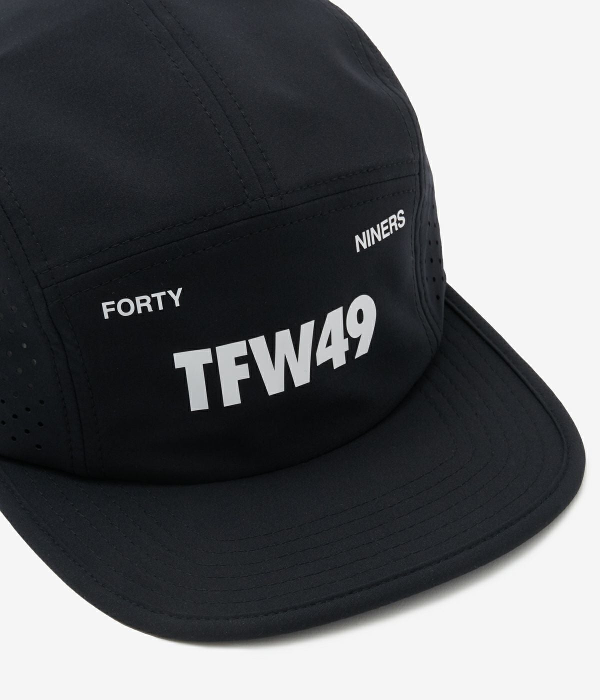 TFW49 ブラックキャップ TFW49 ティーエフダブリュー PUNCHING MESH 6PANEL T132520027