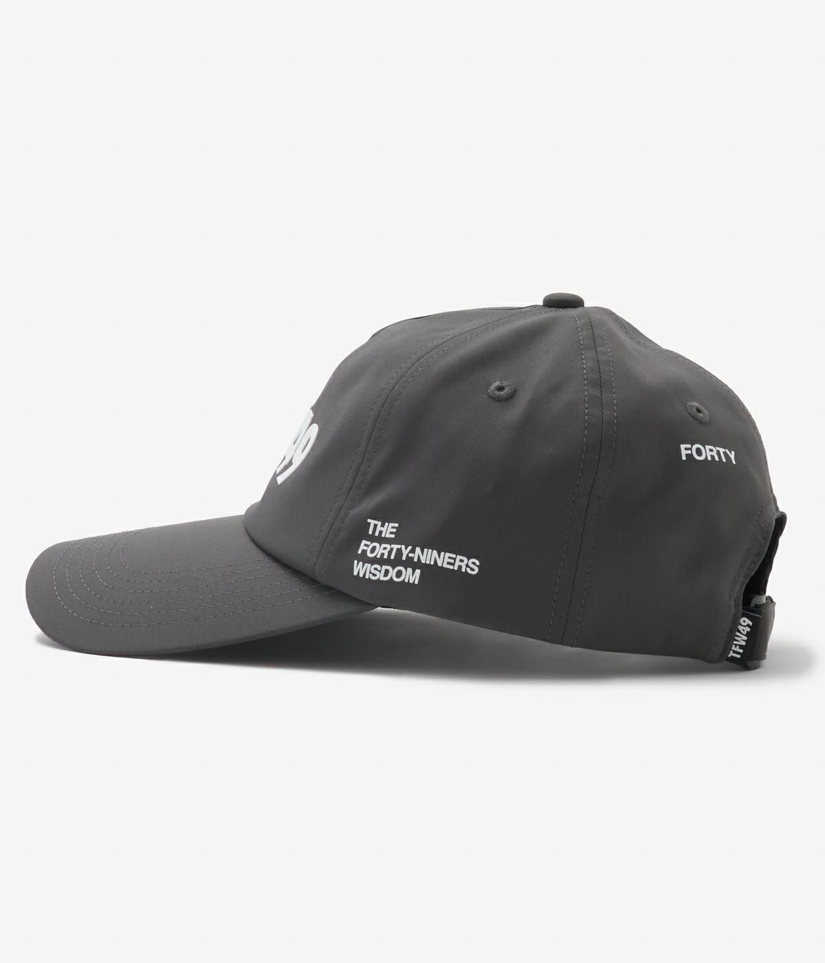 TFW49 5PANEL CAP　新品 T132420012_CHARCOAL_￼01.jpg
