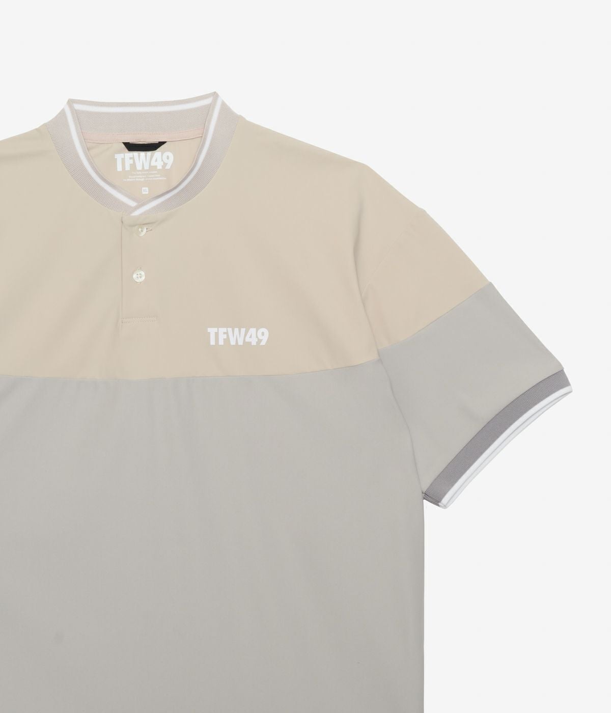 PANEL COLLARLESS POLO | TFW49（ティーエフダブリュー）Official EC Store