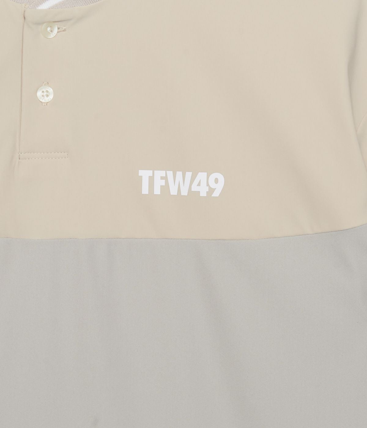 PANEL COLLARLESS POLO | TFW49（ティーエフダブリュー）Official EC Store