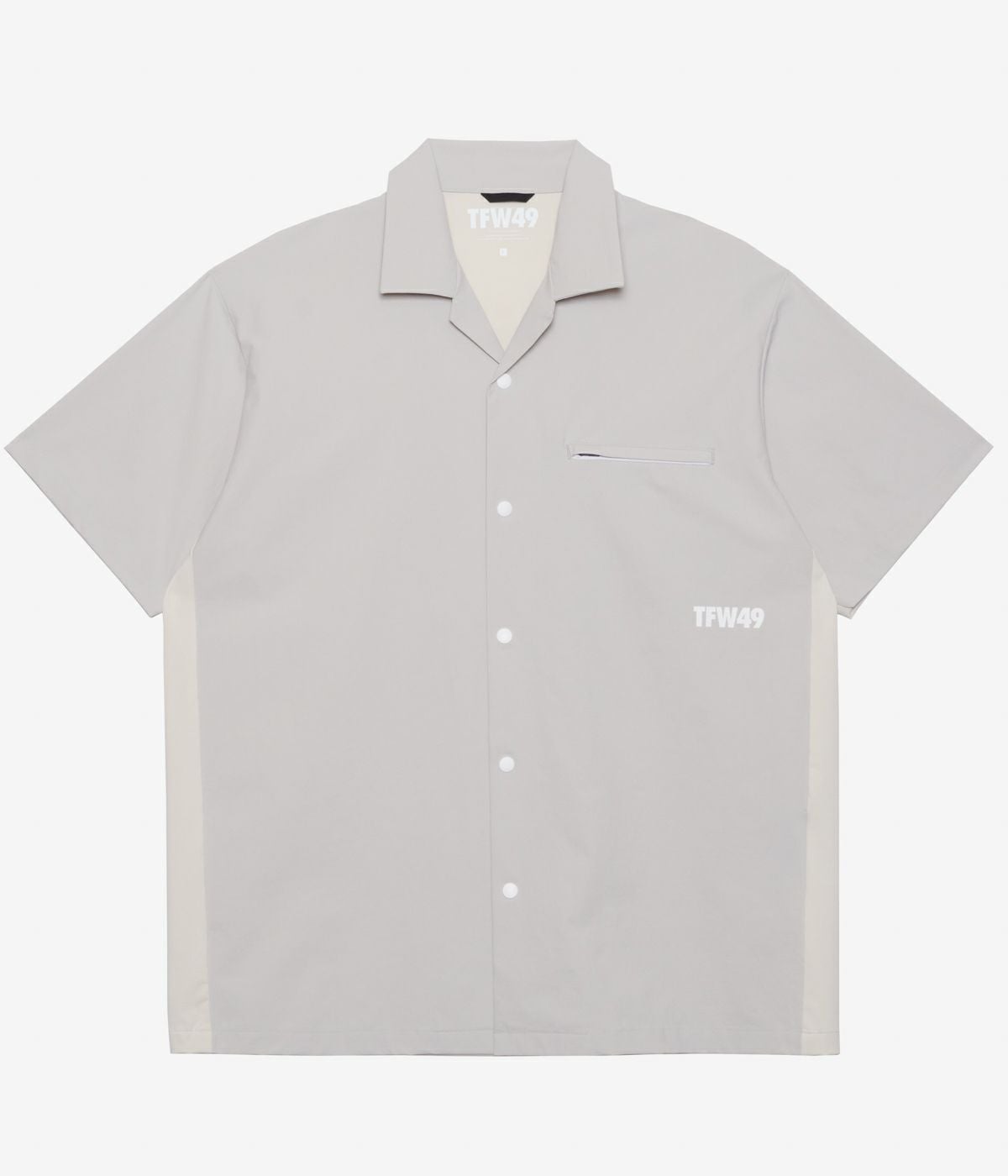 SIDE PANEL SHORT SLEEVE MOCKNECK | TFW49（ティーエフダブリュー