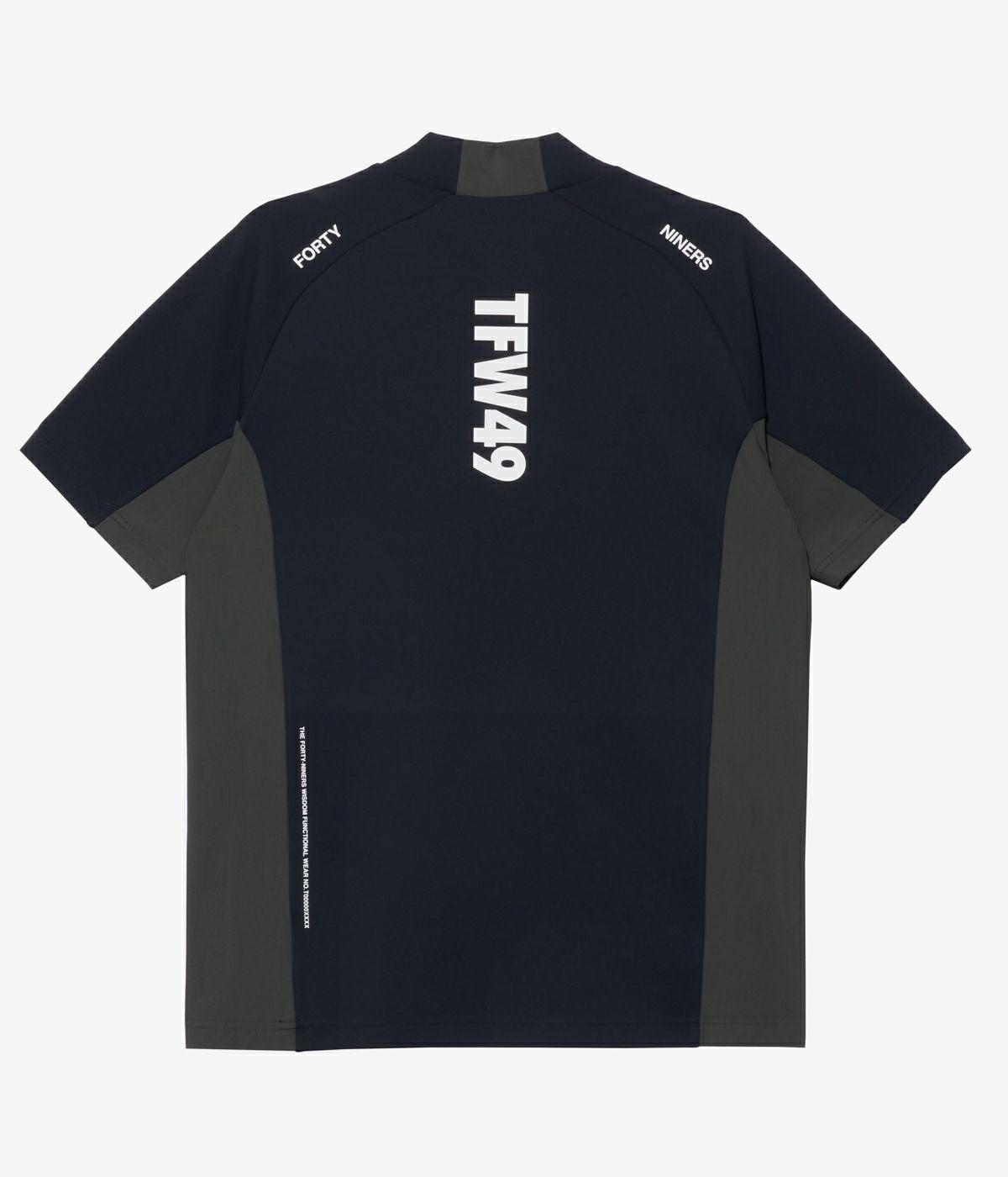 SIDE PANEL SHORT SLEEVE MOCKNECK | TFW49（ティーエフダブリュー
