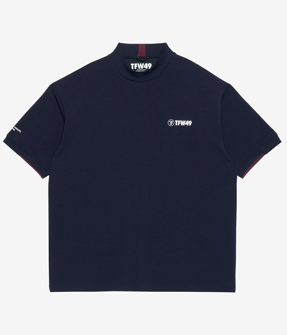 メンズウェア TFW49 MOCK NECK T-3 TFW49 - RELAX MOCK NECK T | モックネックシャツ | ホワイト×グレー