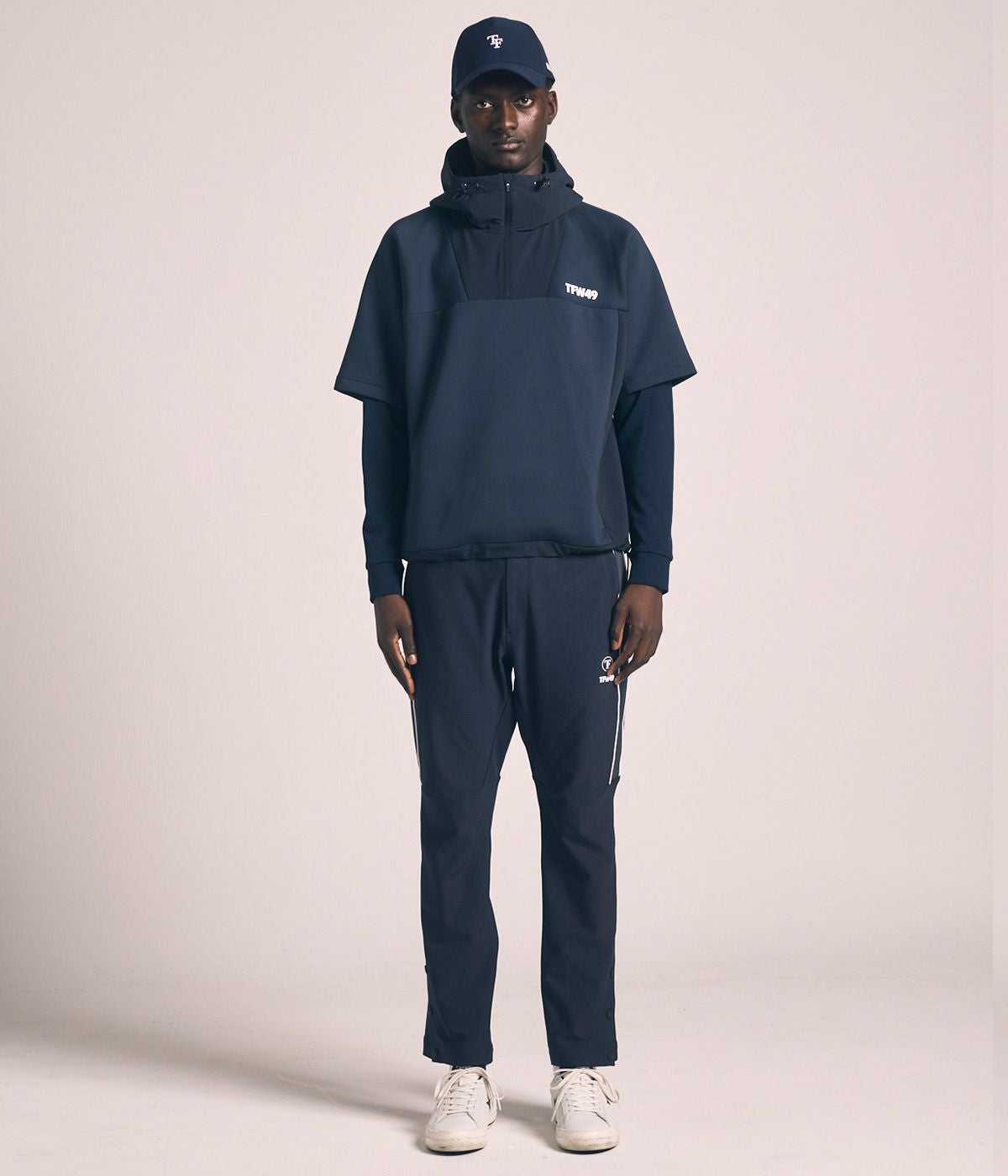 TFW49 CARDBOARD SHORT SLEEVE HOODIE サイズM TFW49 - CARDBOARD MATERIAL SHORT SLEEVE HOODIE / カードボード