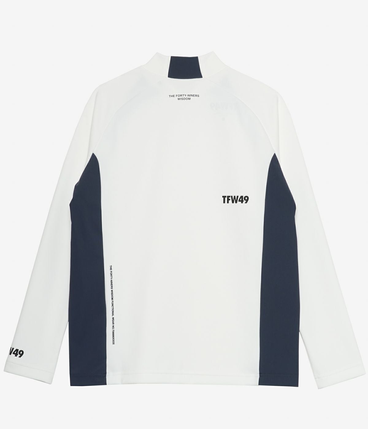 SIDE PANEL LONG SLEEVE MOCKNECK | TFW49（ティーエフダブリュー