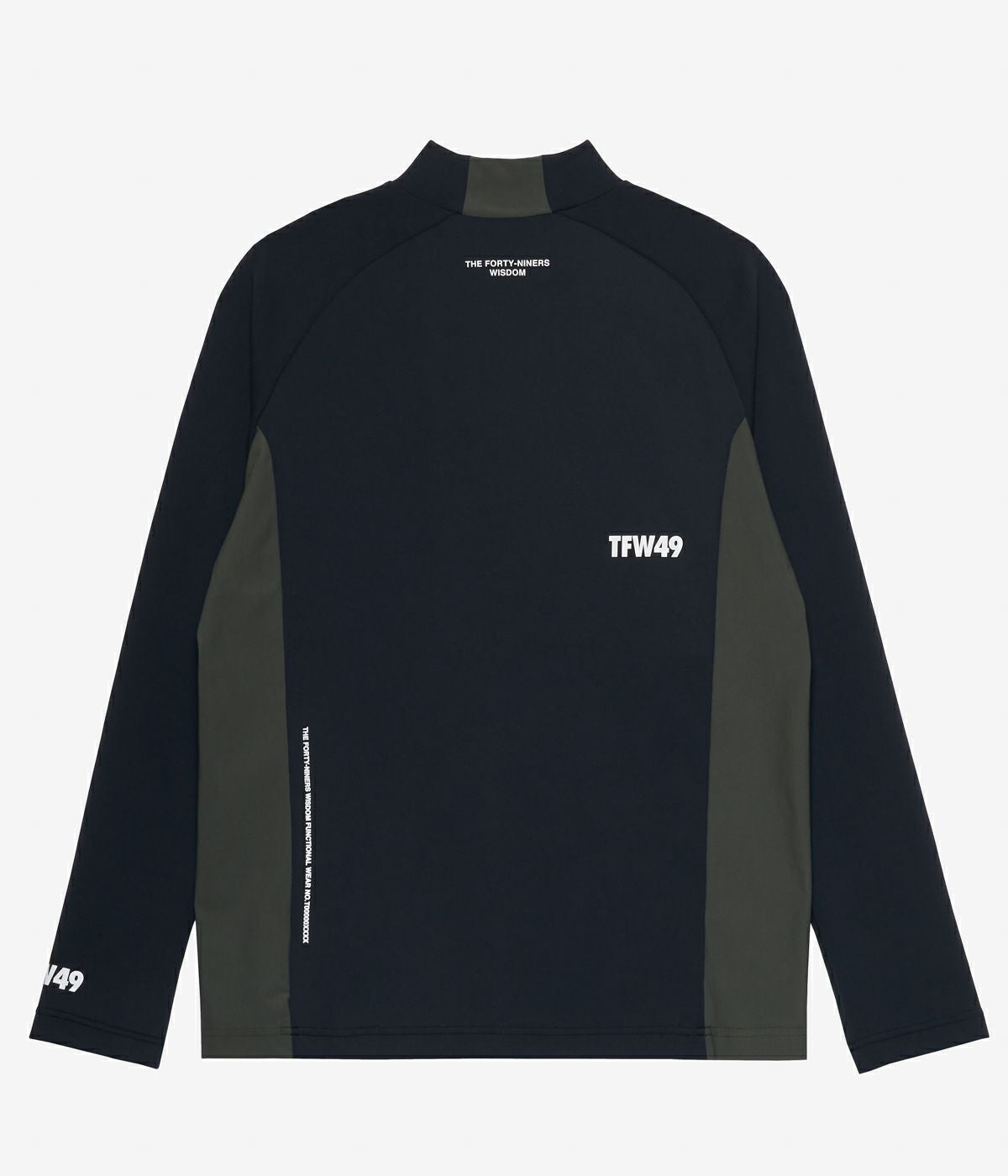 SIDE PANEL LONG SLEEVE MOCKNECK | TFW49（ティーエフダブリュー