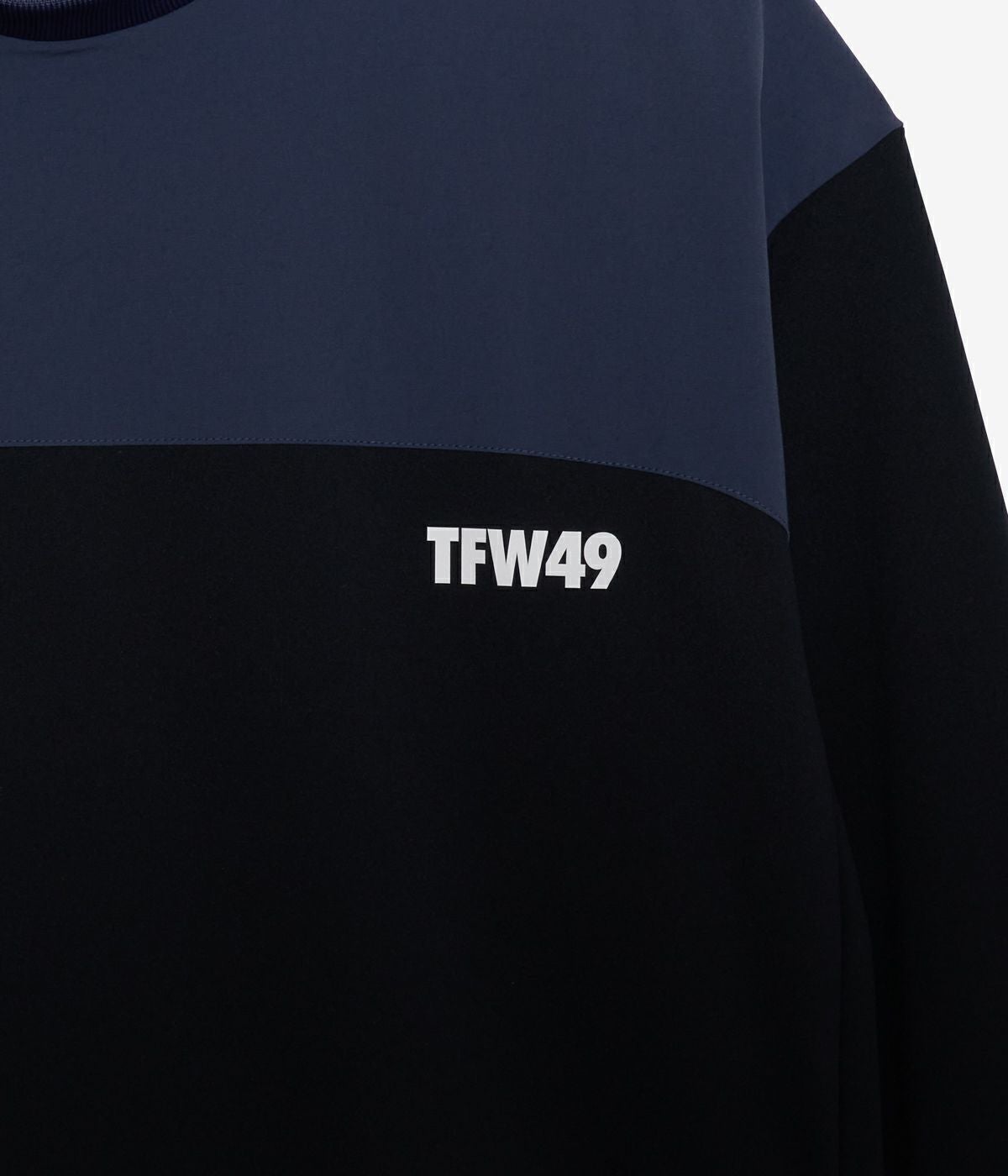 m*e様 TFW49 モックネック 長袖 S 2枚セット 白 ネイビー HALF MOCKNECK TEE | TFW49（ティーエフダブリュー）Official EC Store