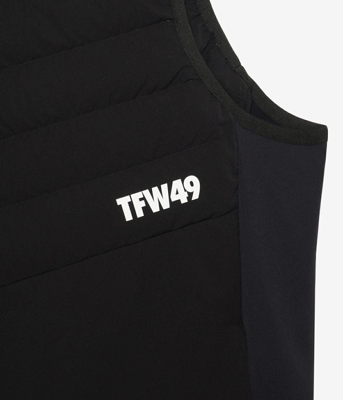 SHIELD WARMER COLLARLESS VEST | TFW49（ティーエフダブリュー