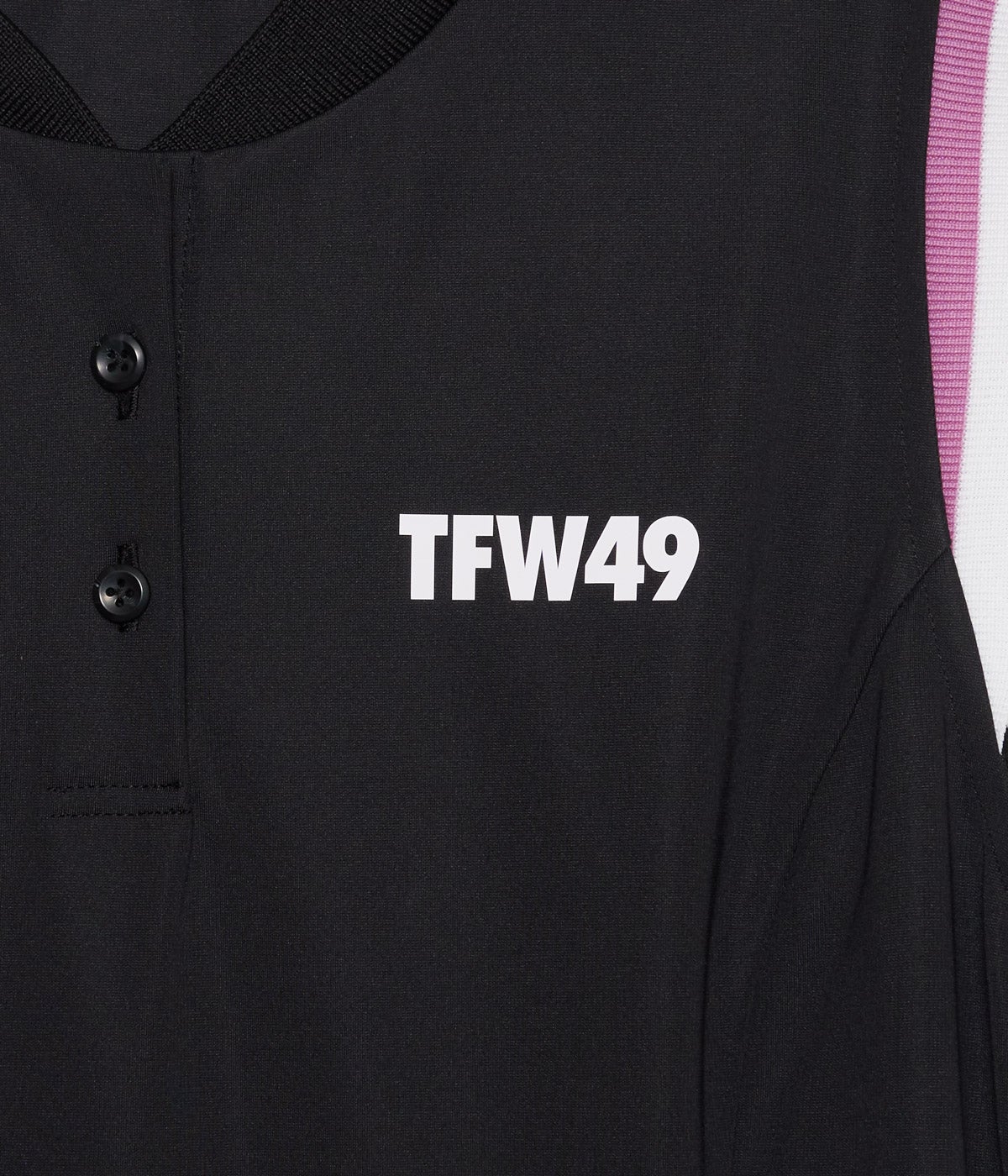 TFW49 / スリーブレスワンピース TFW49 ティーエフダブリュー ワンピース COLLAR LESS PLEAT ONPIECE
