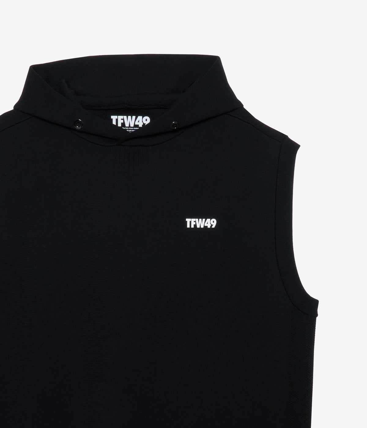 KNIT HOODIE VEST | TFW49（ティーエフダブリュー）Official EC Store