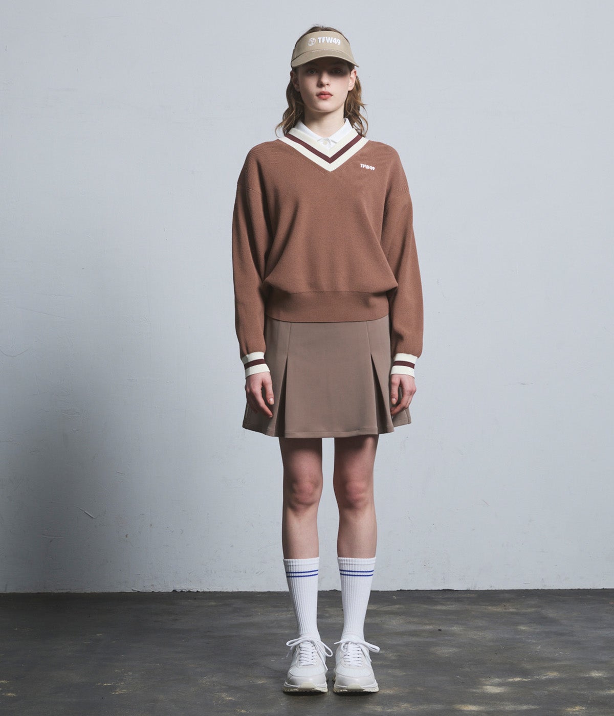 TFW49 ティーエフダブリュー スカート COMBINATION SKIRT BOX PLEATED SKIRT | TFW49（ティーエフダブリュー）Official EC Store