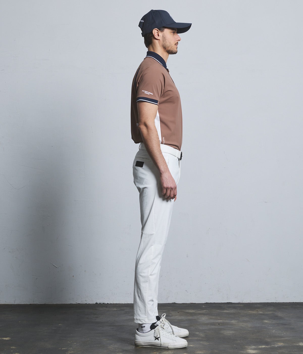 TFW49 LINE SLEEVE POLO ホワイト/ネイビー LINE SLEEVE POLO | TFW49（ティーエフダブリュー）Official EC Store