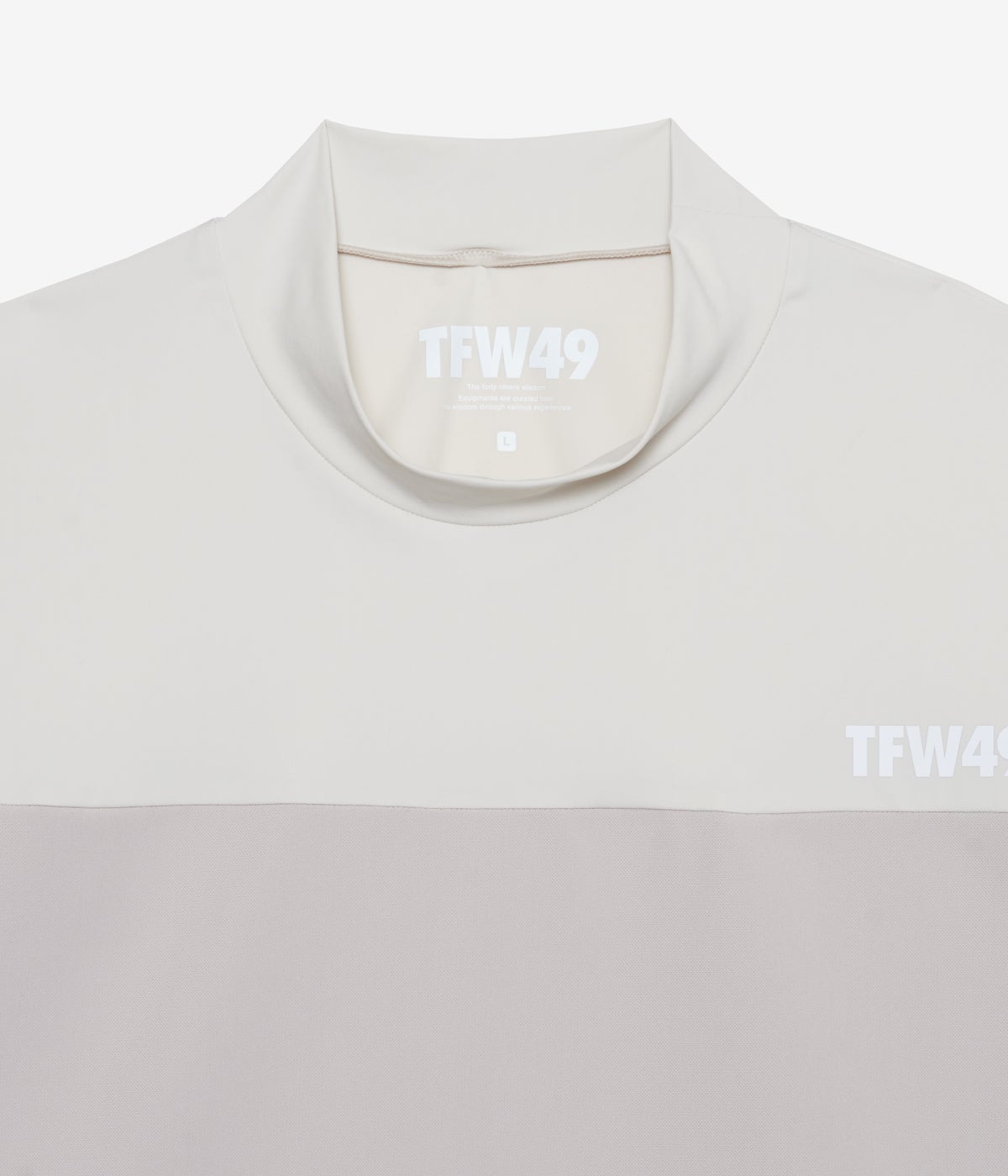 TFW49 WIDE SHORT SLEEVE T【現行品サンプル】 WIDE SHORT SLEEVE MOCKNECK | TFW49（ティーエフダブリュー）Official