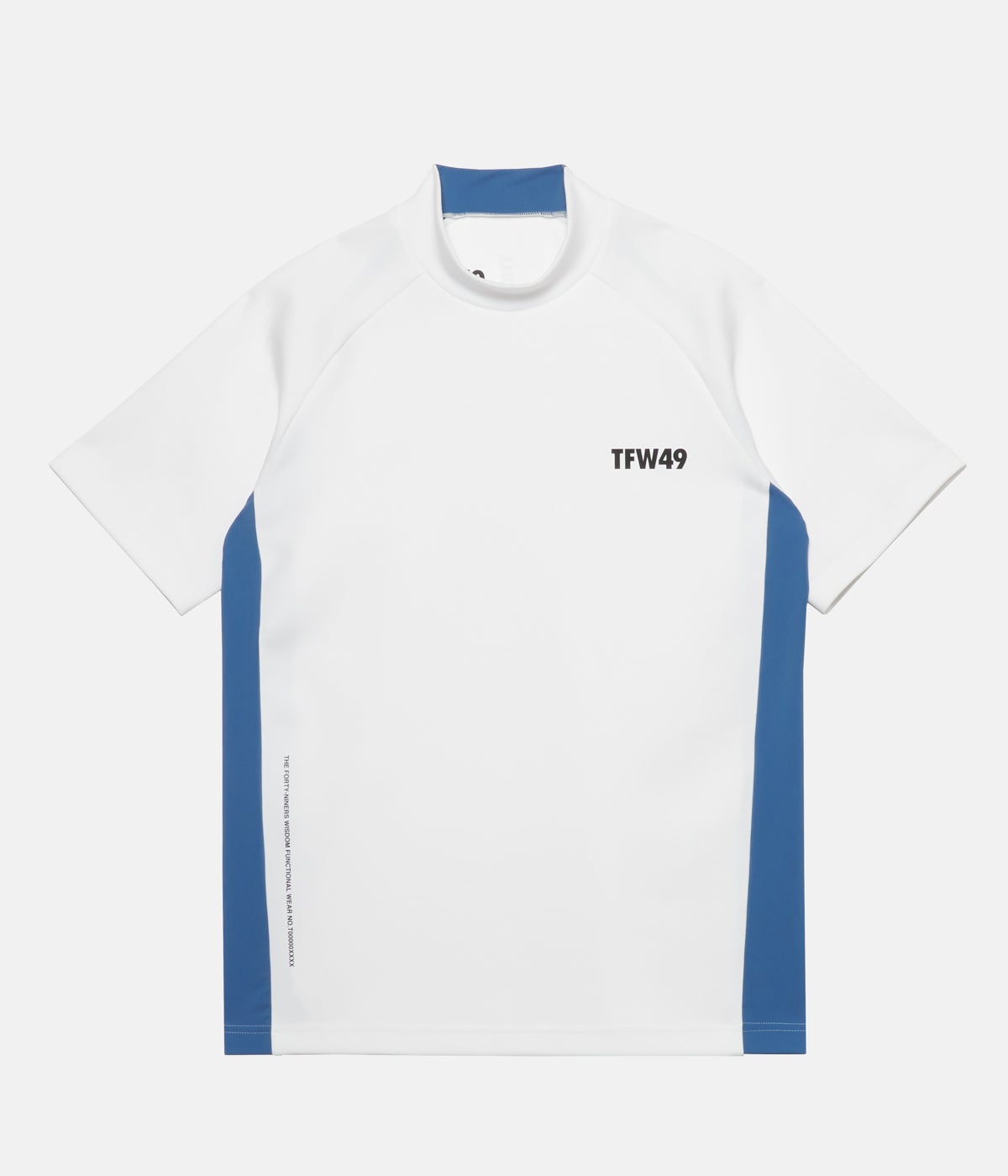 SIDE PANEL SHORT SLEEVE MOCKNECK | TFW49（ティーエフダブリュー