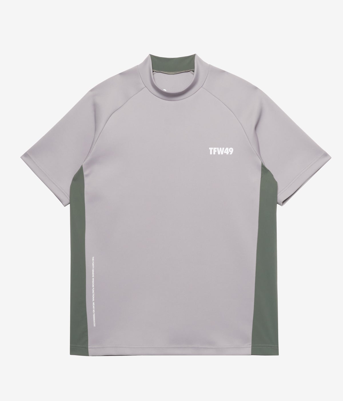 メンズウェア TFW49 SIDE PANEL SHORT SLEEVE MOCKNECK L SIDE PANEL SHORT SLEEVE MOCKNECK | TFW49（ティーエフダブリュー