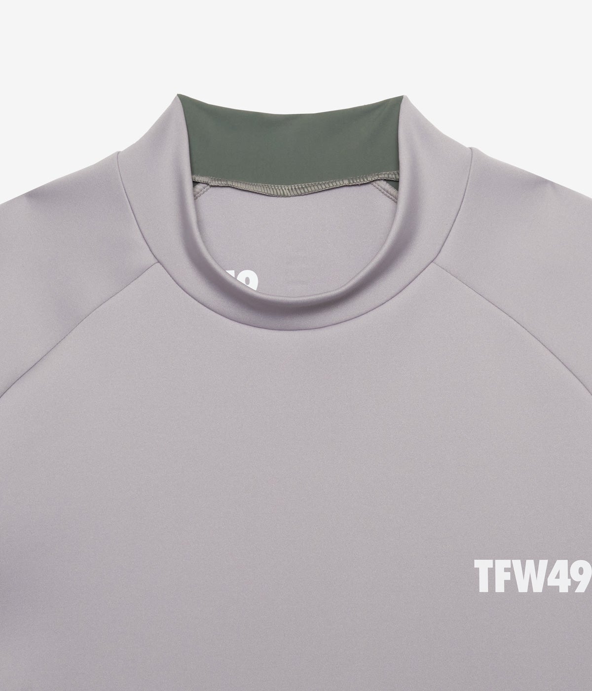SIDE PANEL SHORT SLEEVE MOCKNECK | TFW49（ティーエフダブリュー