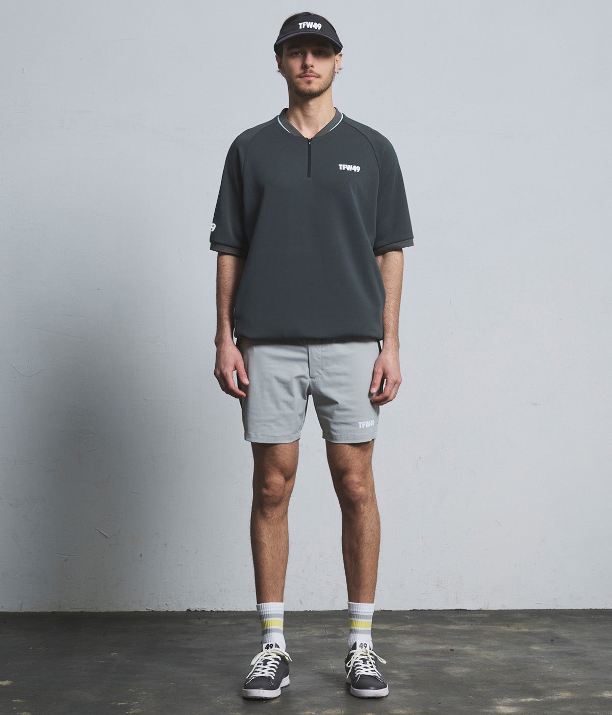 LIGHT WEIGHT SWEAT HALF SLEEVE CREW NECK | TFW49（ティーエフ