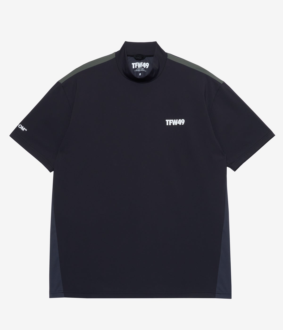 SIDE PANEL SHORT SLEEVE MOCKNECK | TFW49（ティーエフダブリュー