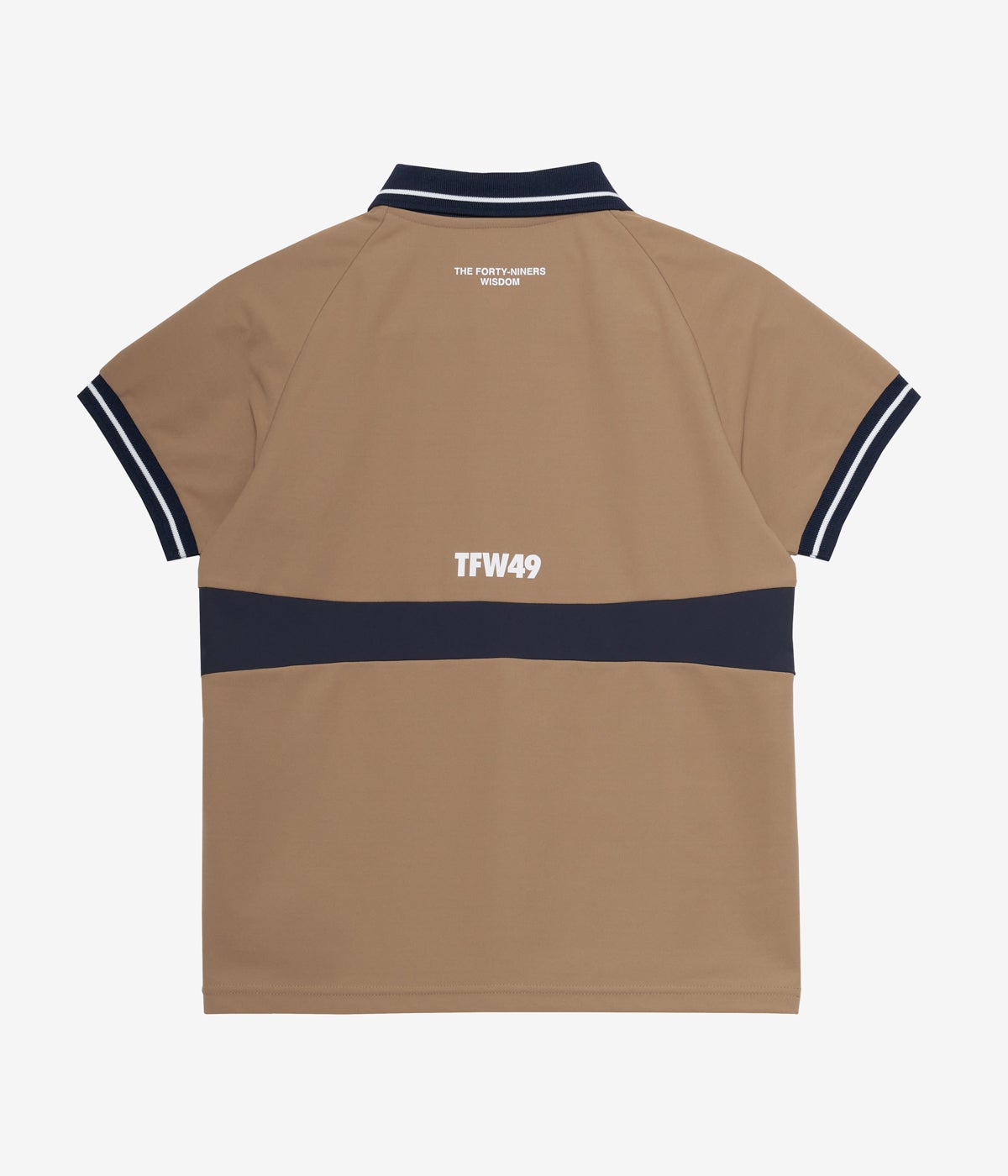TFW49 ポロシャツ ネイビー/ブラウン 新品 ROF LINE POLO | TFW49（ティーエフダブリュー）Official EC Store