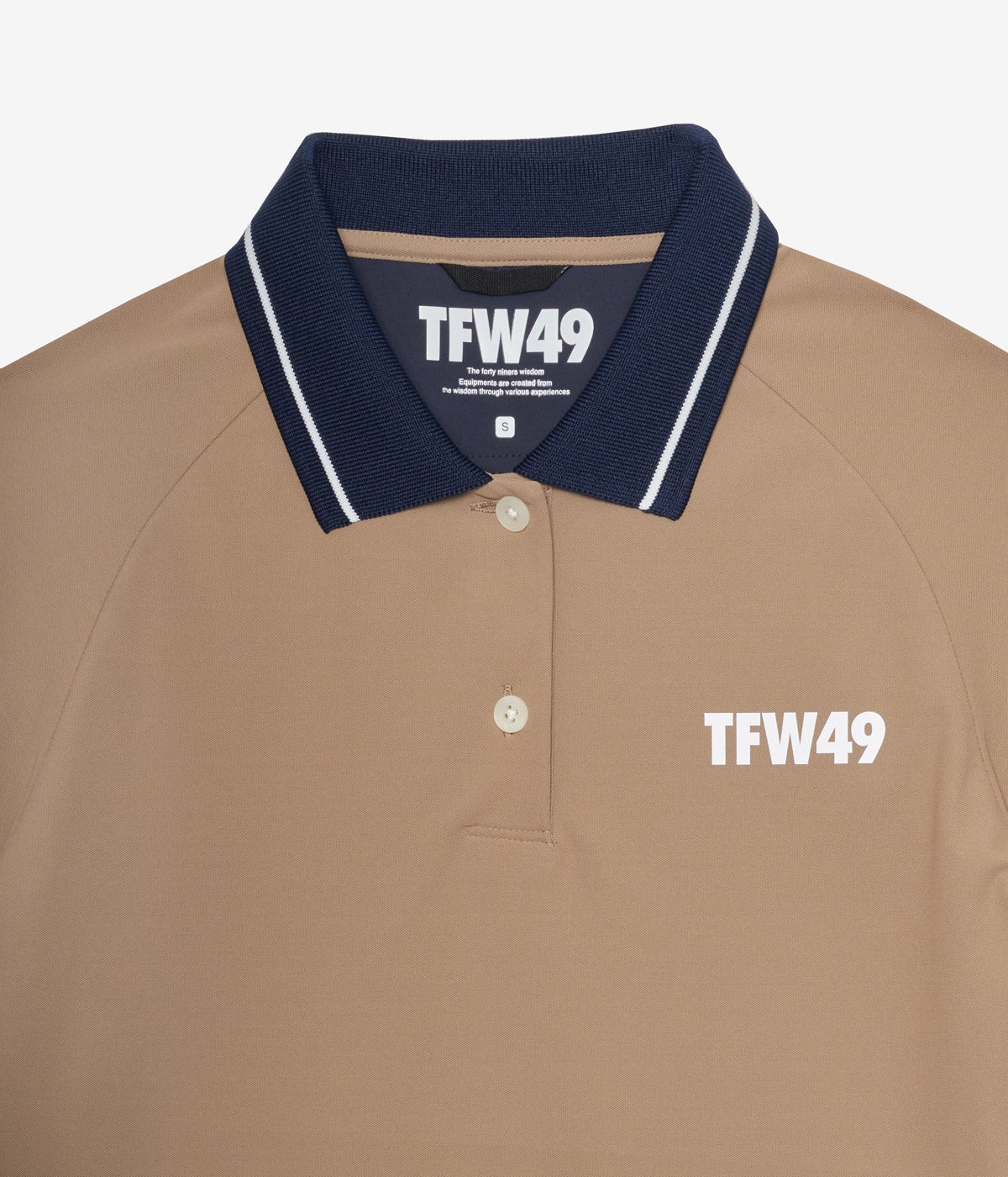 TFW49 ポロシャツ ネイビー/ブラウン 新品 ROF LINE POLO | TFW49（ティーエフダブリュー）Official EC Store