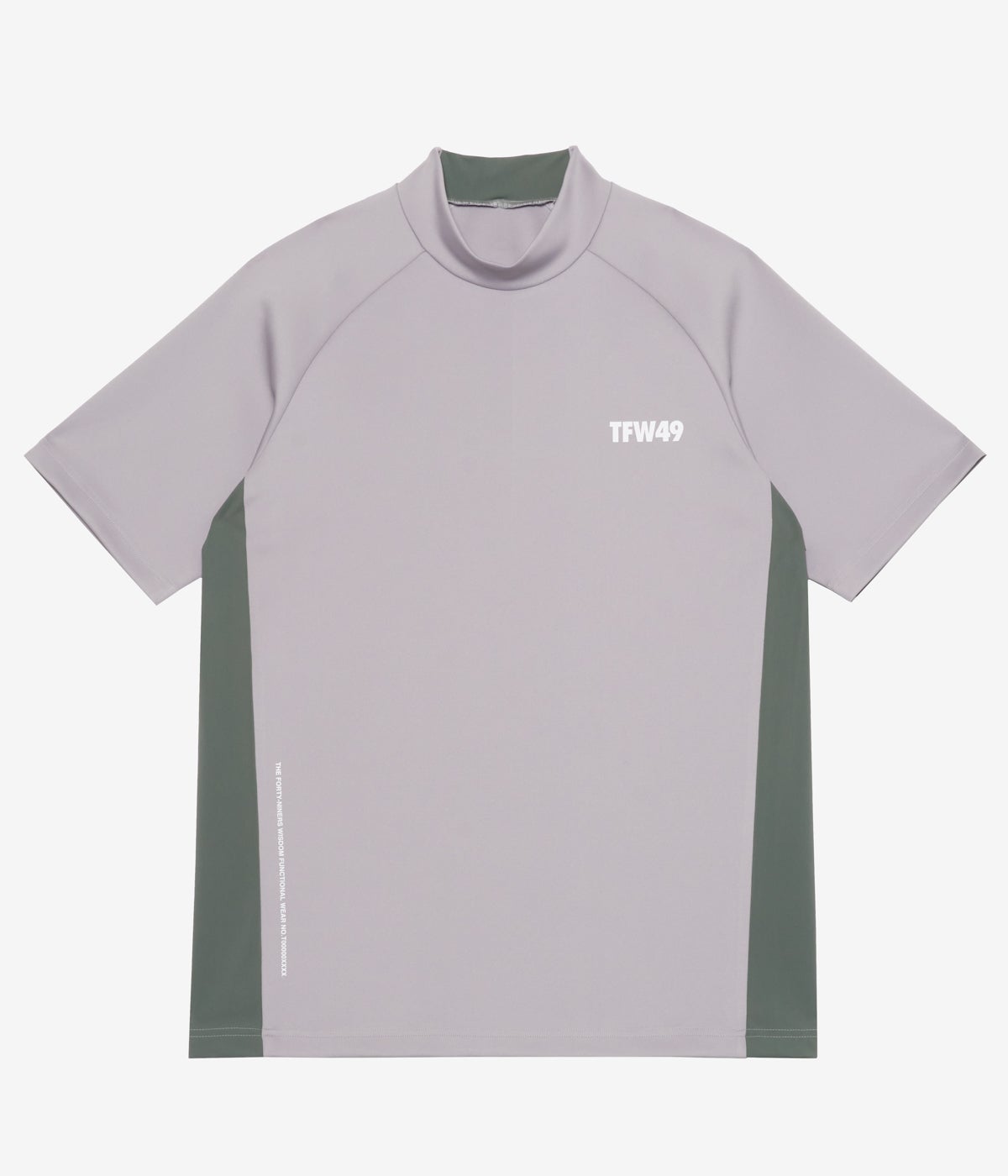 SIDE PANEL SHORT SLEEVE MOCKNECK | TFW49（ティーエフダブリュー