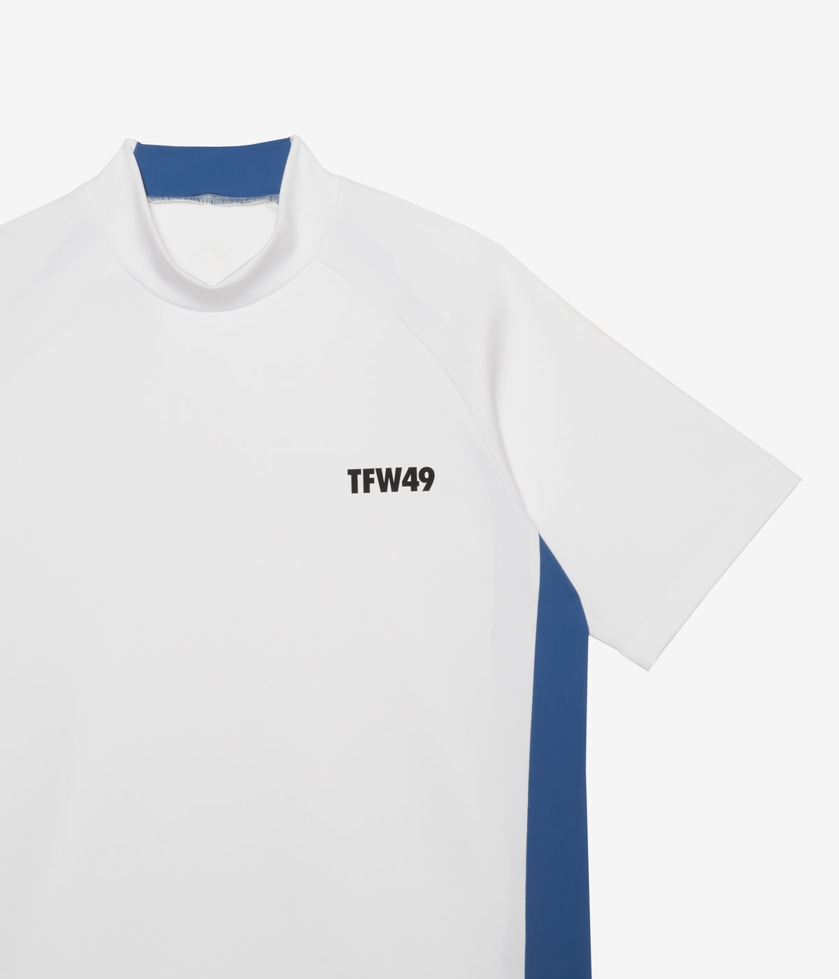 SIDE PANEL SHORT SLEEVE MOCKNECK | TFW49（ティーエフダブリュー