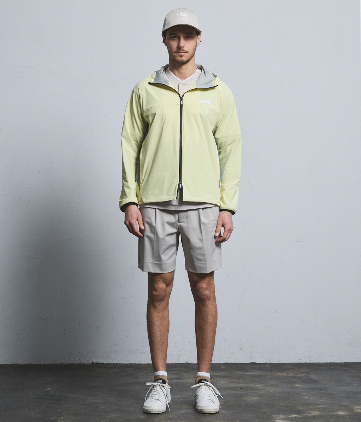 26SS TFW49 ZIP-UP SHELL HOODIE UVカット ZIP-UP SHELL HOODIE | TFW49（ティーエフダブリュー）Official EC Store