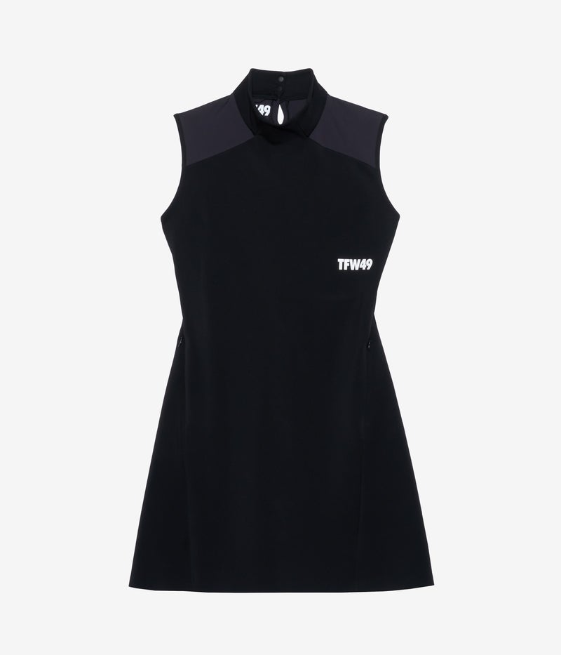 SLEEVE LESS MOCKNECK ONE PIECE | TFW49（ティーエフダブリュー 