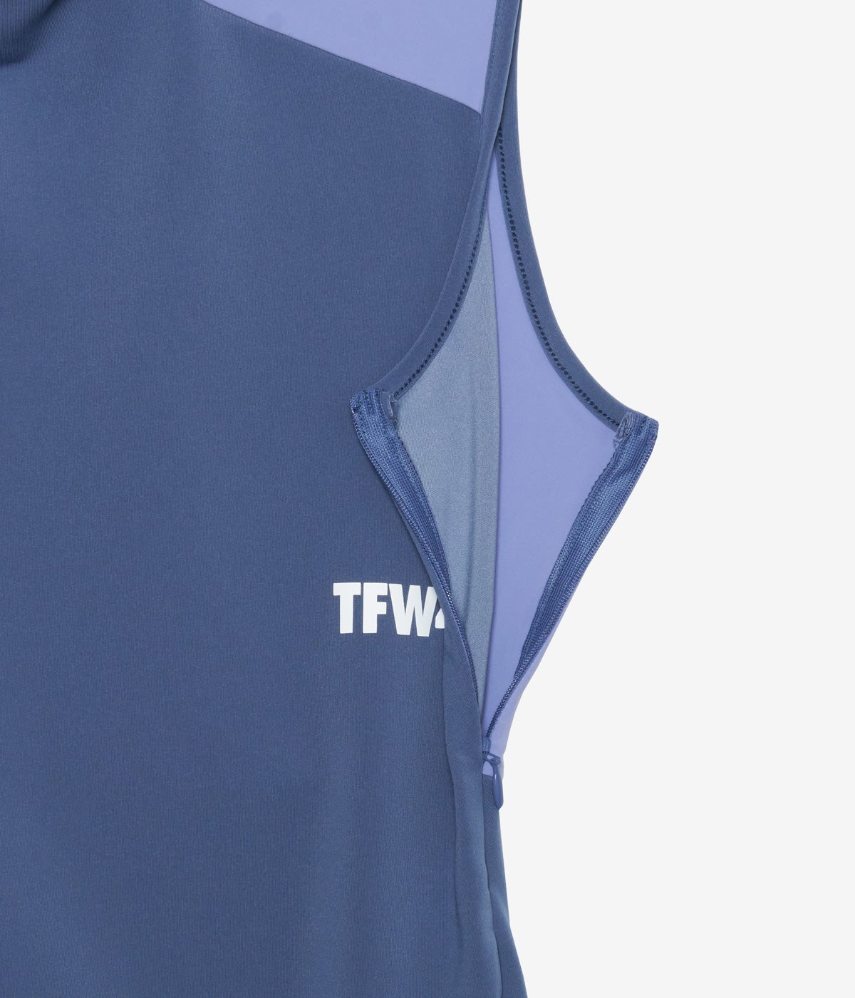 SLEEVE LESS MOCKNECK ONE PIECE | TFW49（ティーエフダブリュー