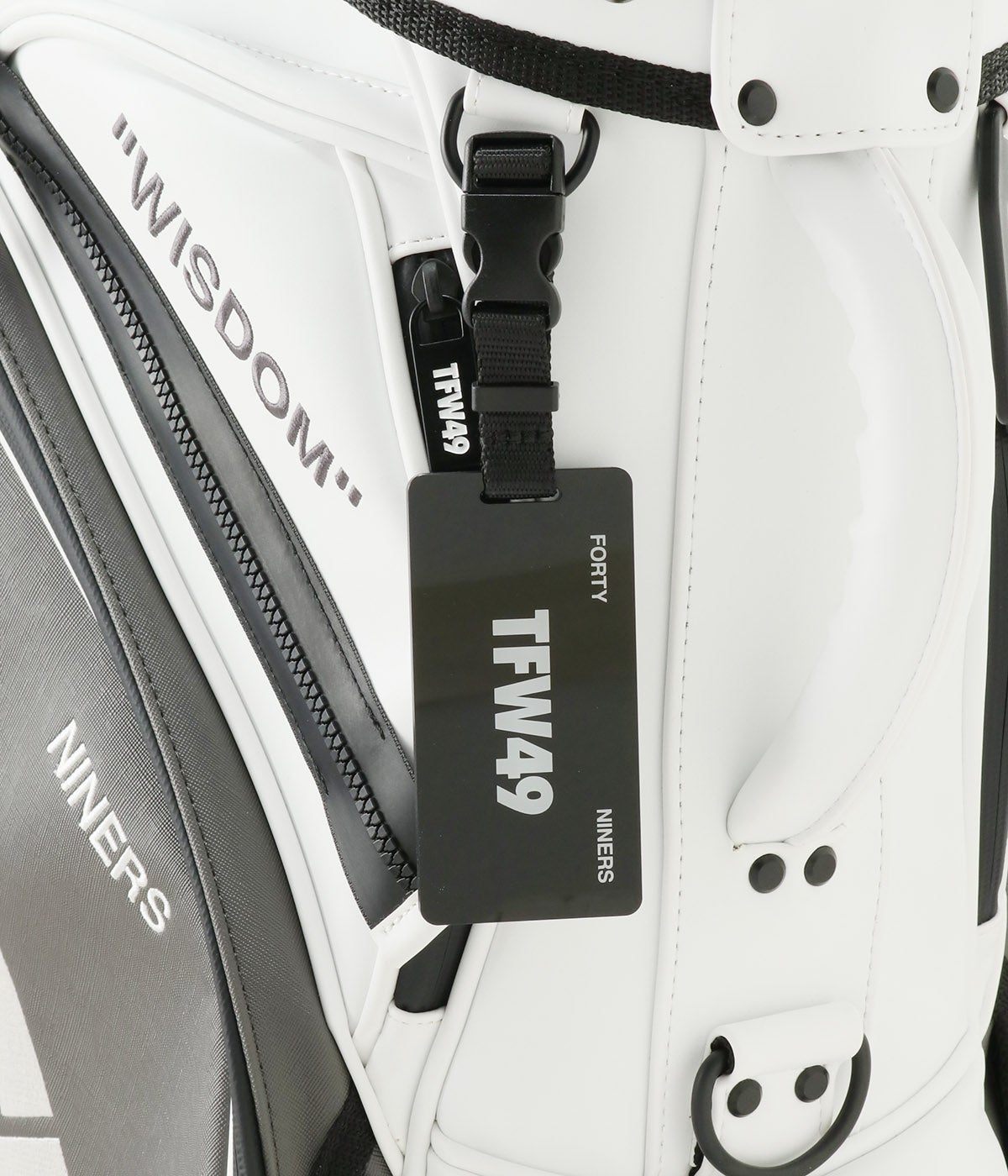 ゴルフバッグ・キャディバッグ TFW49 LUXURY LEATHER SHOULDER BAG WHITE LEATHER CADDIE BAG | TFW49（ティーエフダブリュー）Official EC Store