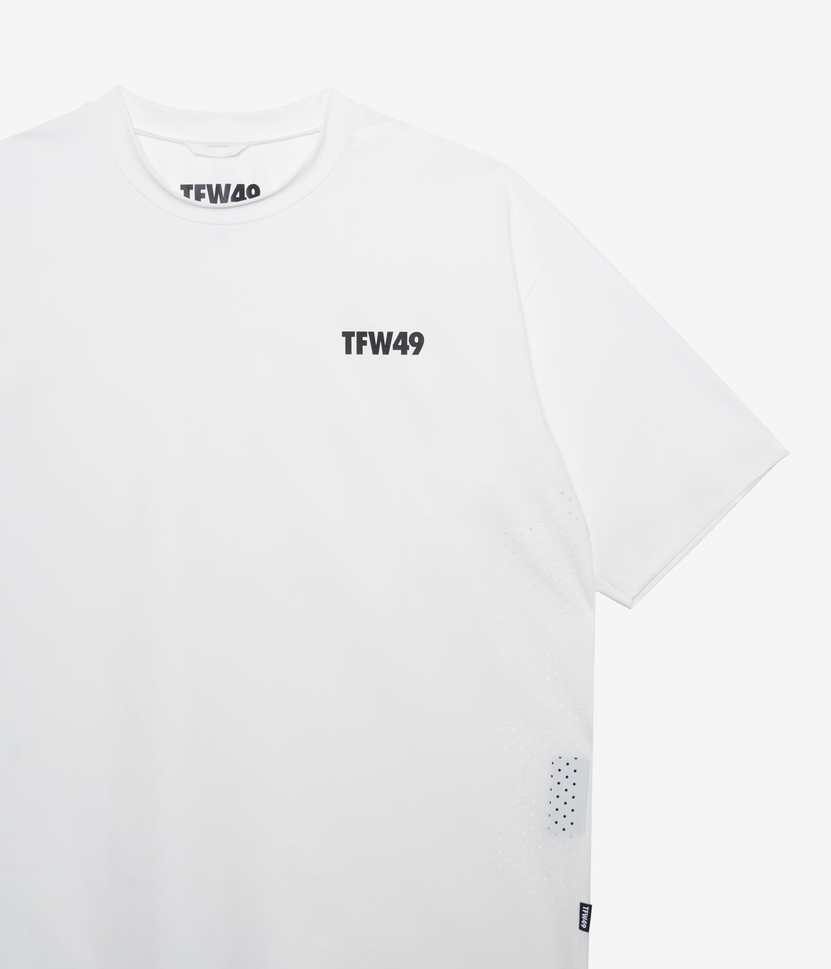 PUNCHED MESH SLIM FIT CREW NECK T | TFW49（ティーエフダブリュー