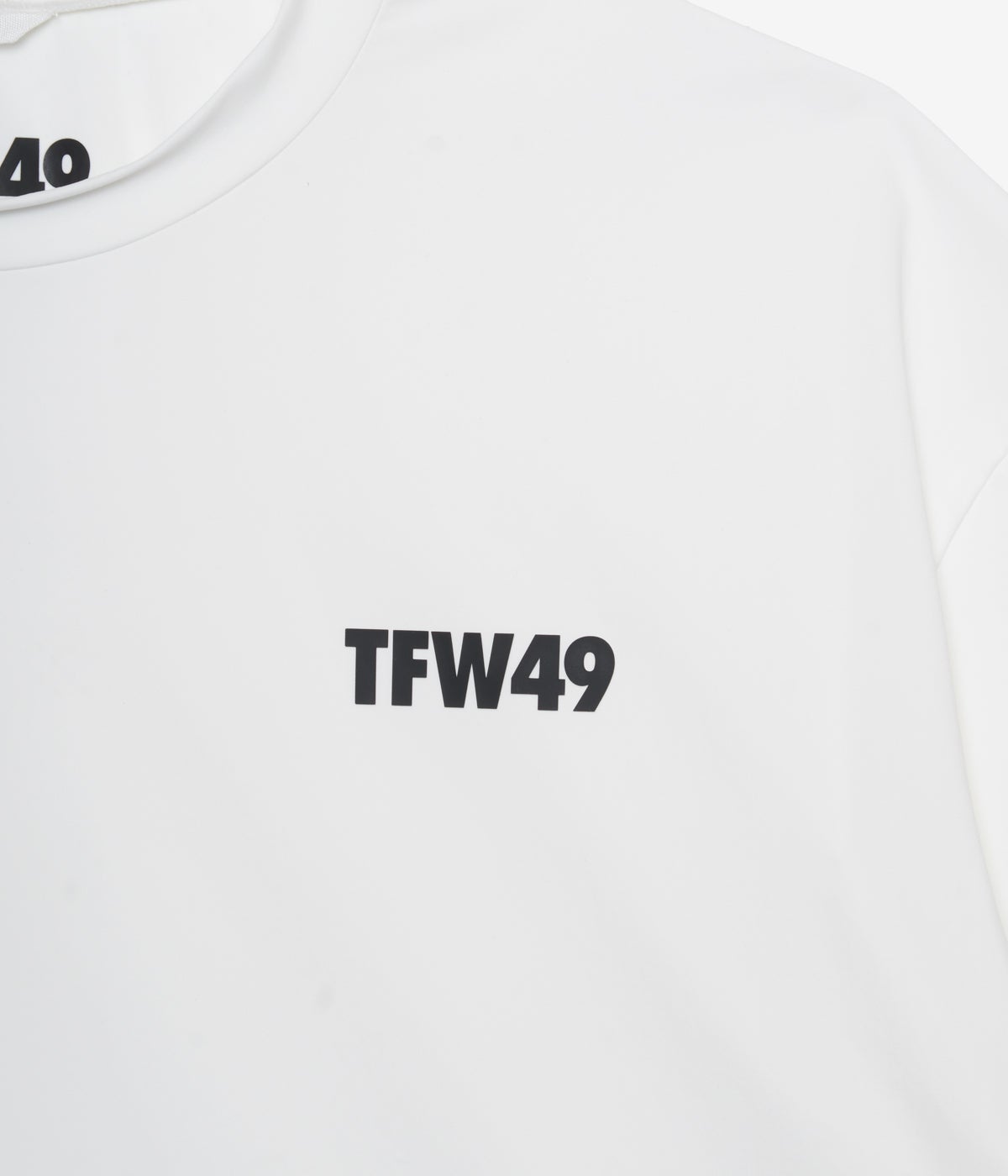 TFW49 PUNCHED MESH CREW NECK T サイズM ホワイト PUNCHED MESH SLIM FIT CREW NECK T | TFW49（ティーエフダブリュー
