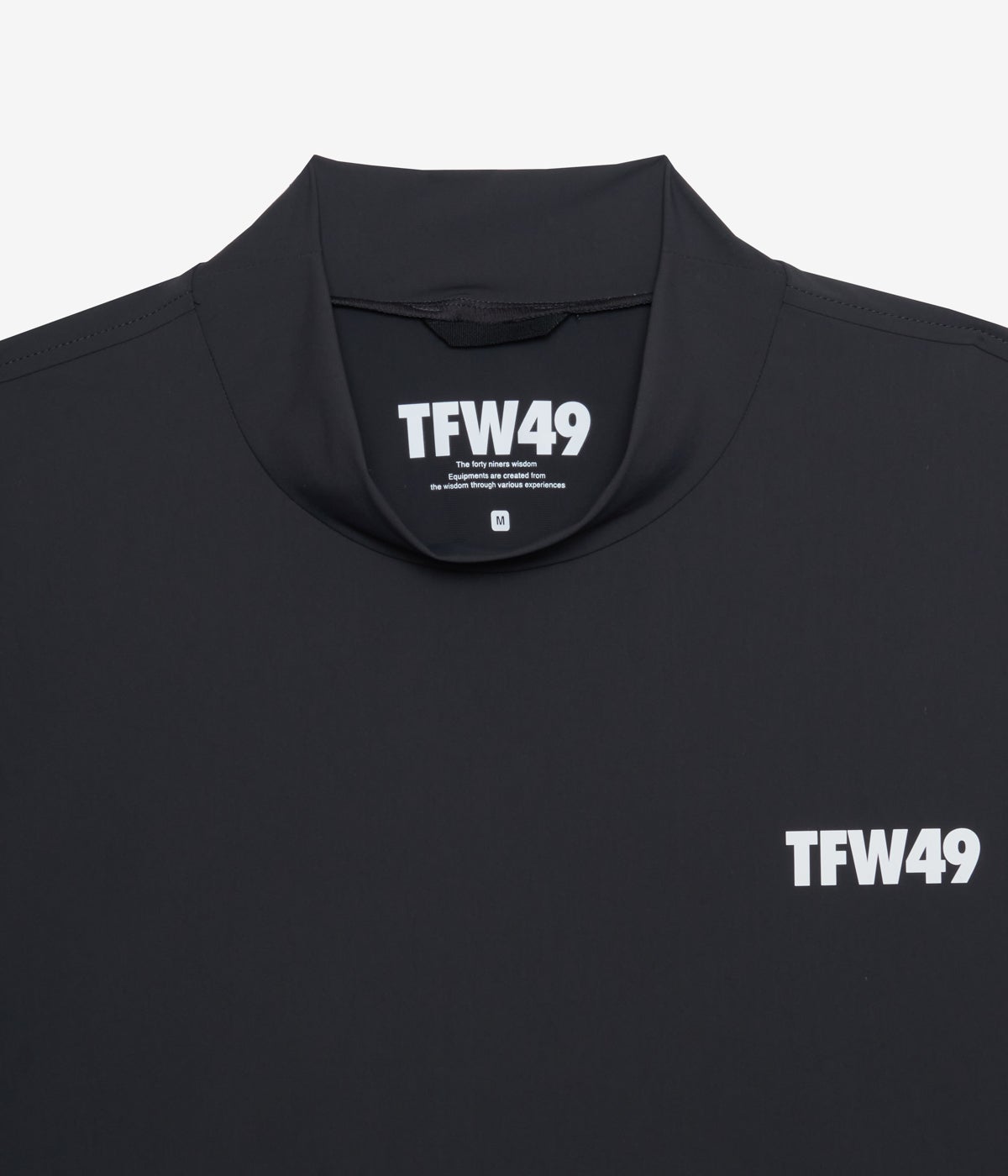 PUNCHED MESH HALF MOCKNECK T | TFW49（ティーエフダブリュー