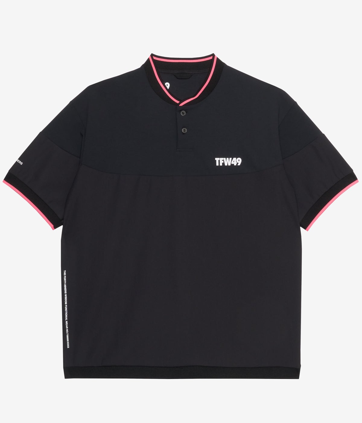 PANEL COLLAR LESS POLO | TFW49（ティーエフダブリュー）Official EC