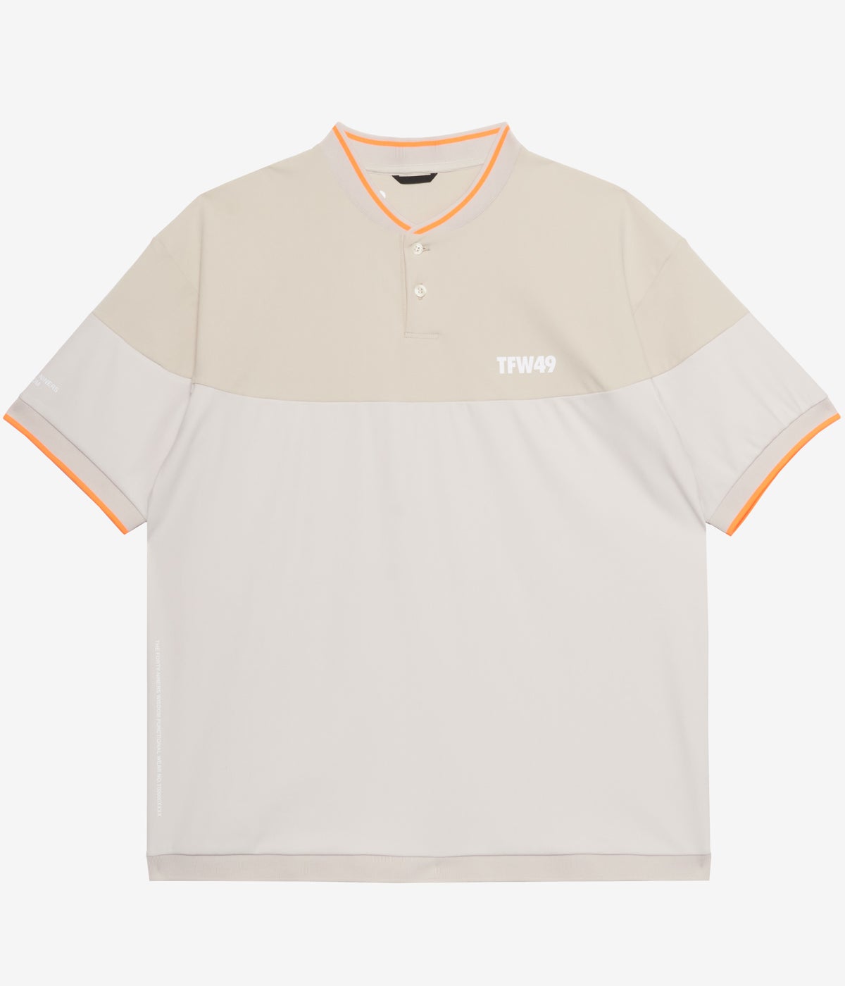 PANEL COLLAR LESS POLO | TFW49（ティーエフダブリュー）Official EC