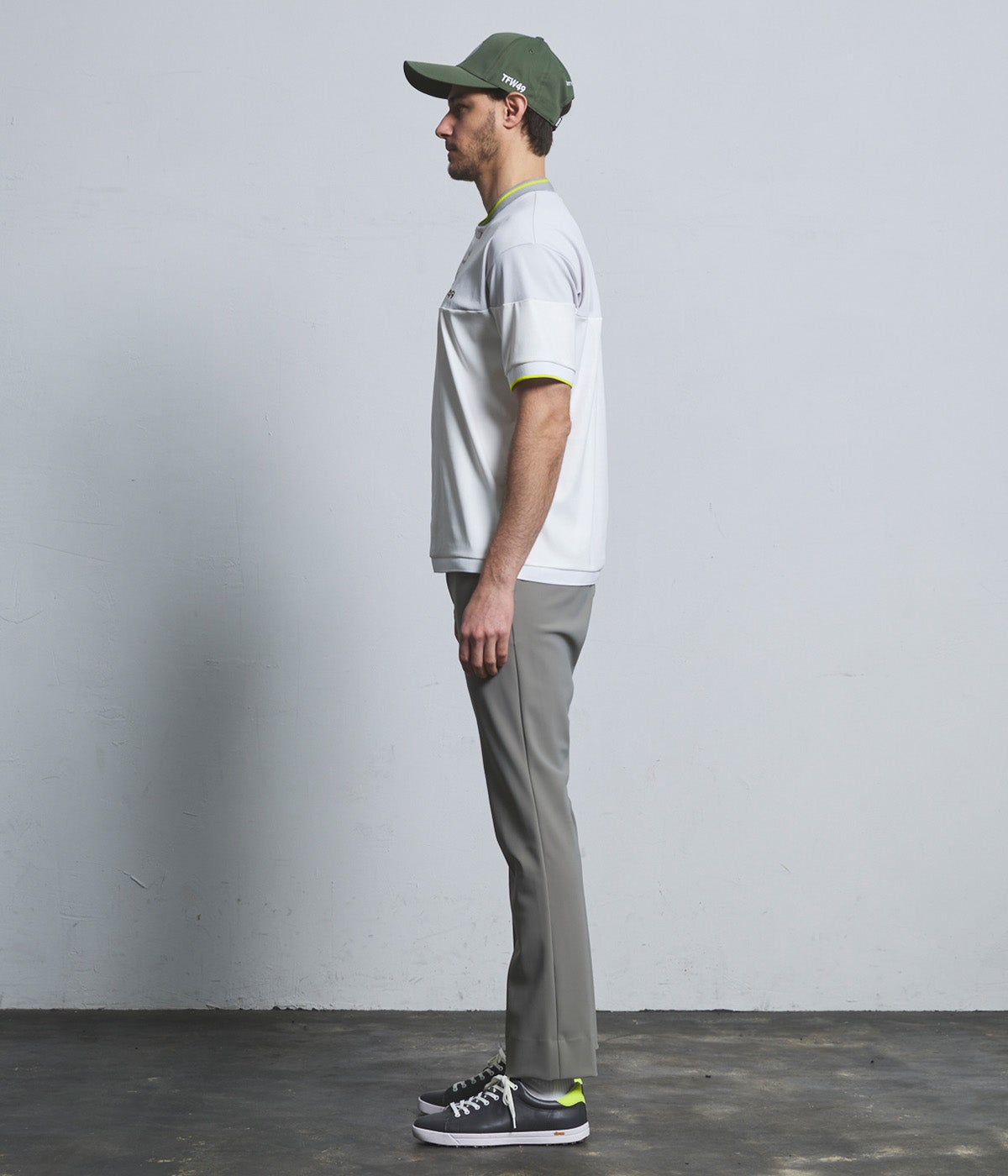 PANEL COLLAR LESS POLO | TFW49（ティーエフダブリュー）Official EC
