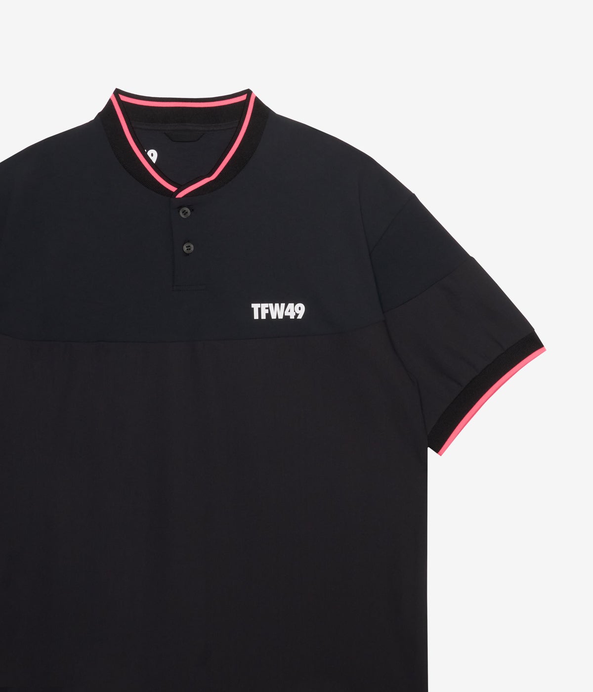 PANEL COLLAR LESS POLO | TFW49（ティーエフダブリュー）Official EC