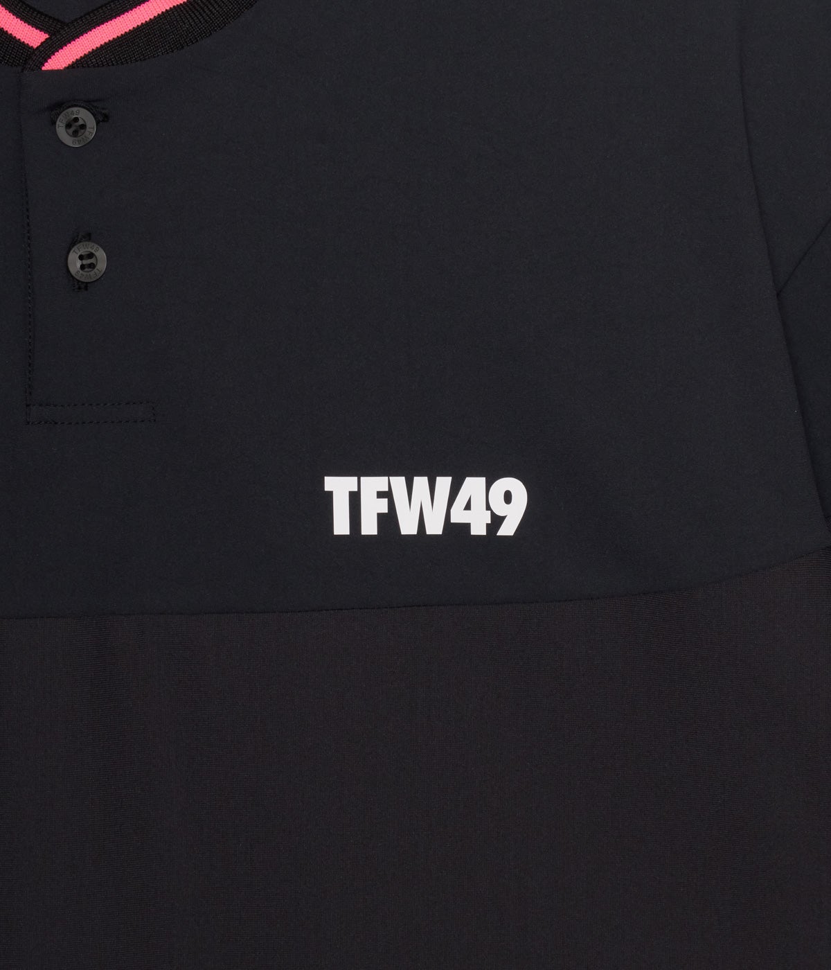PANEL COLLAR LESS POLO | TFW49（ティーエフダブリュー）Official EC
