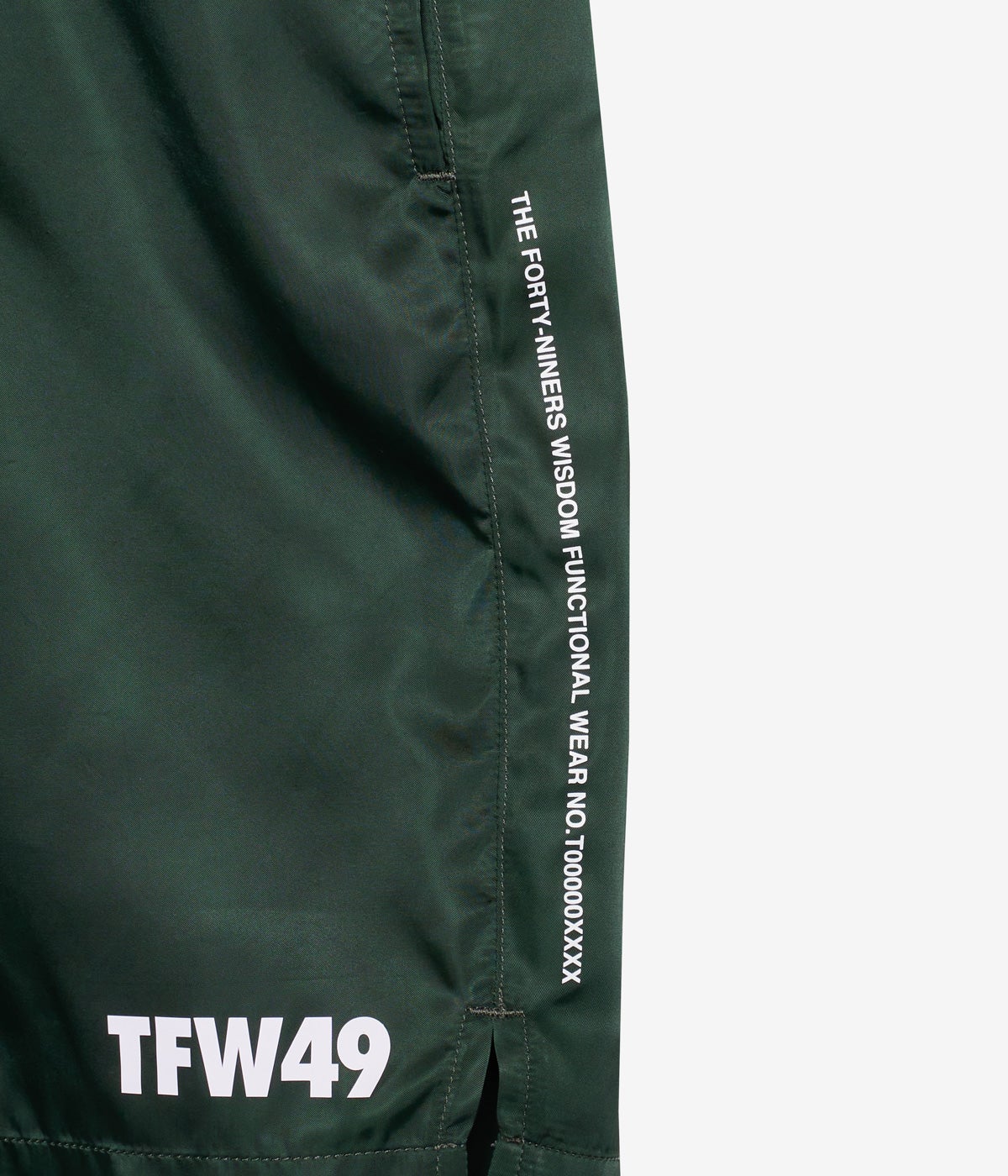 TFW49 LUXE SHINE SWIM SHORTS ブラック　M LUXE SHINE SWIM SHORTS | TFW49（ティーエフダブリュー）Official EC