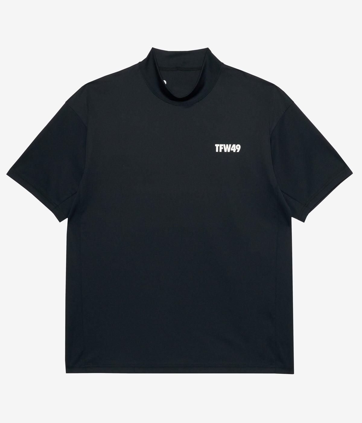 TFW49 HALF MOCKNECK TEE ブラック Lサイズ HALF MOCKNECK TEE | TFW49（ティーエフダブリュー）Official EC Store