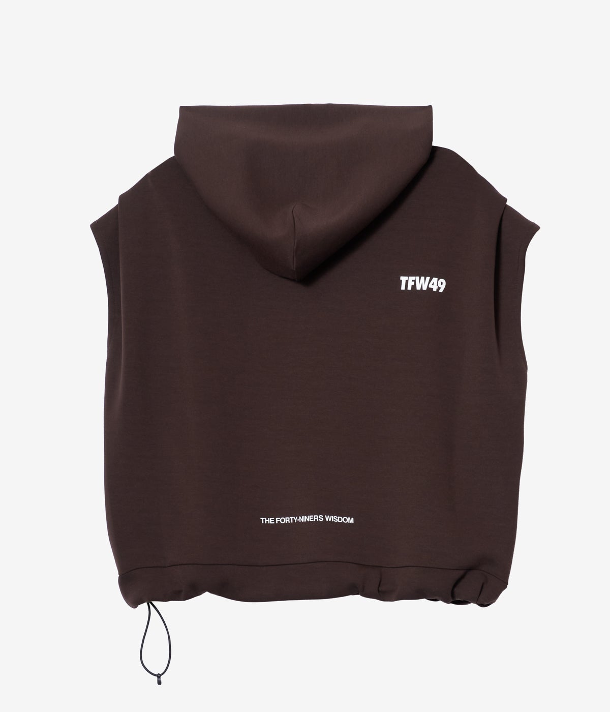 OVERSIZED SLEEVELESS HOODIE | TFW49（ティーエフダブリュー