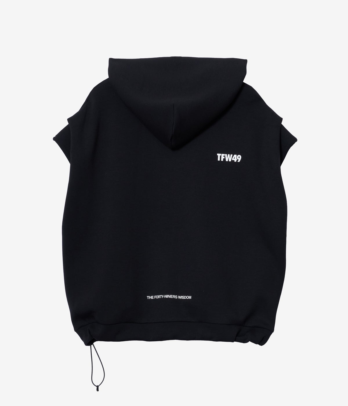 OVERSIZED SLEEVELESS HOODIE | TFW49（ティーエフダブリュー